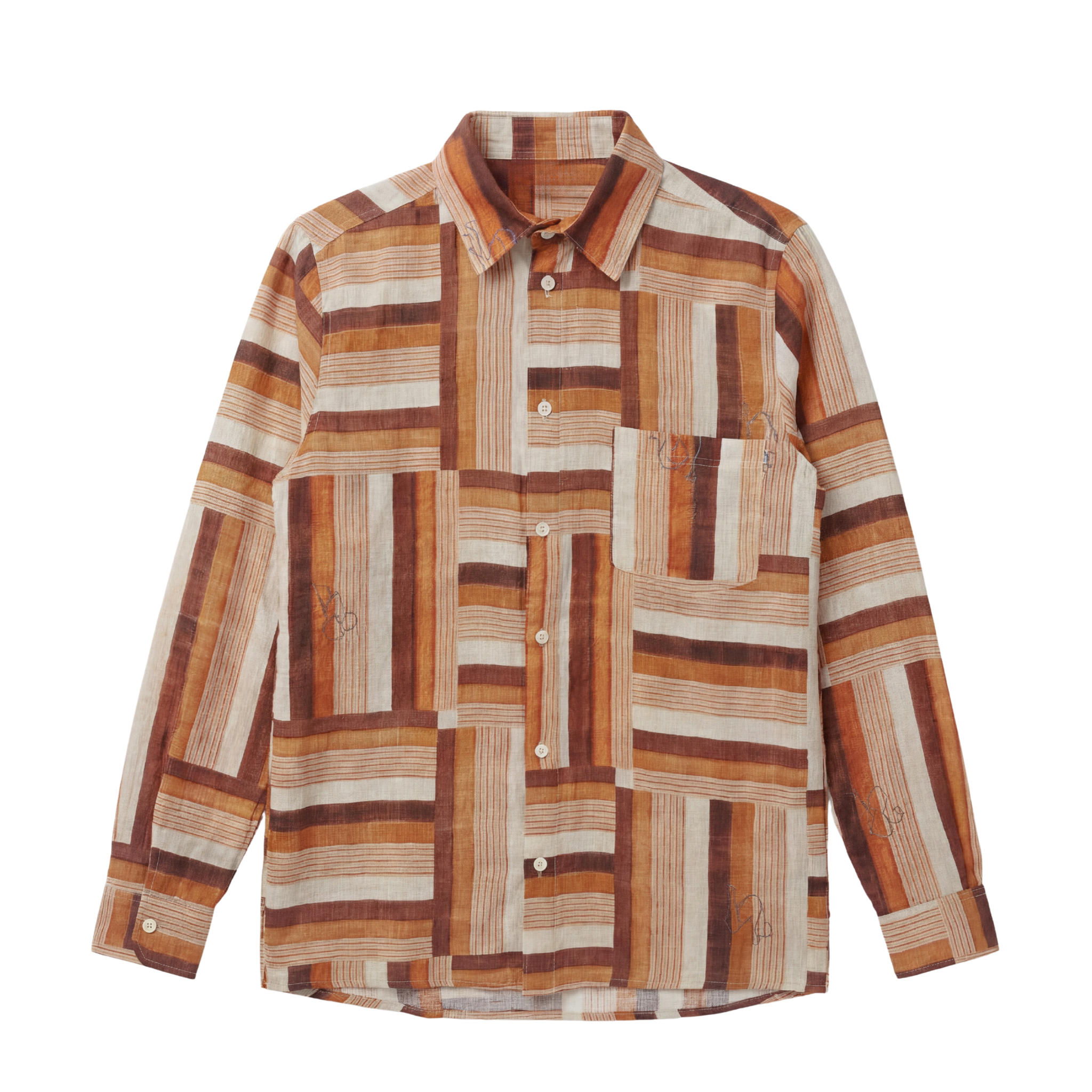 Caramelo Naranja Long Sleeve Shirt