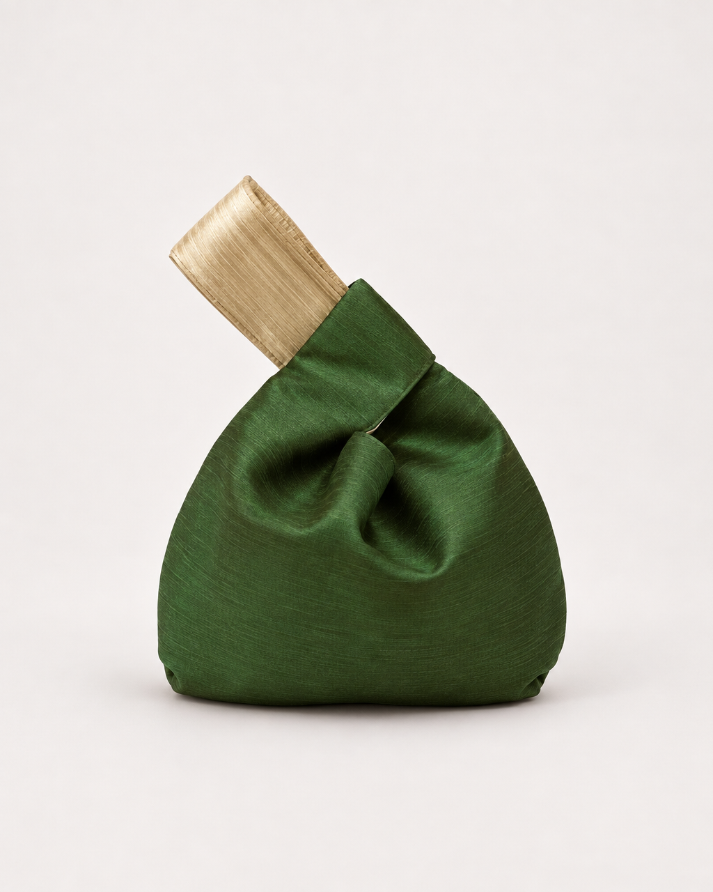 Piropo Reversible Knot Bag Verde & Pearl