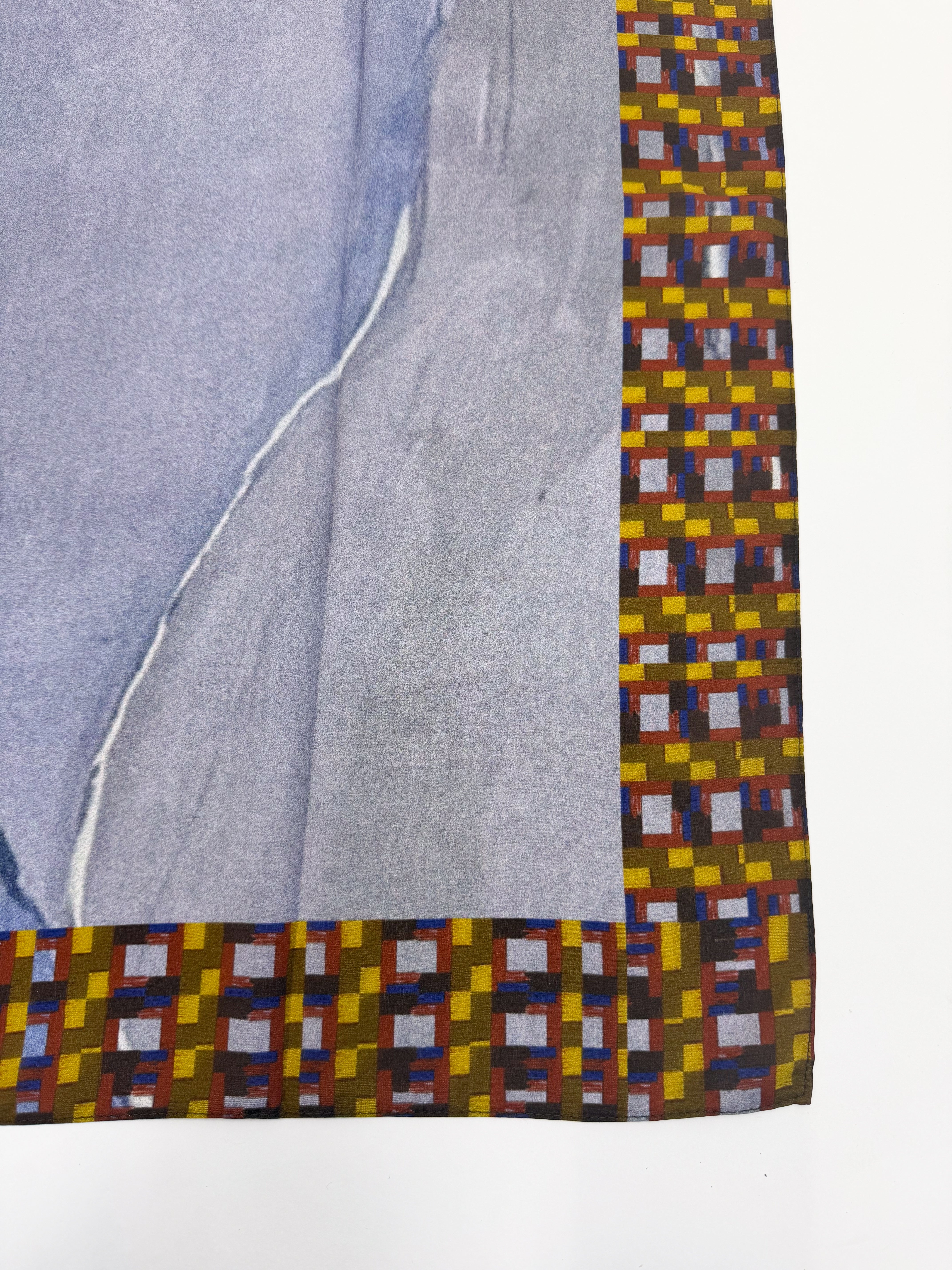 The Twins Silk Scarf