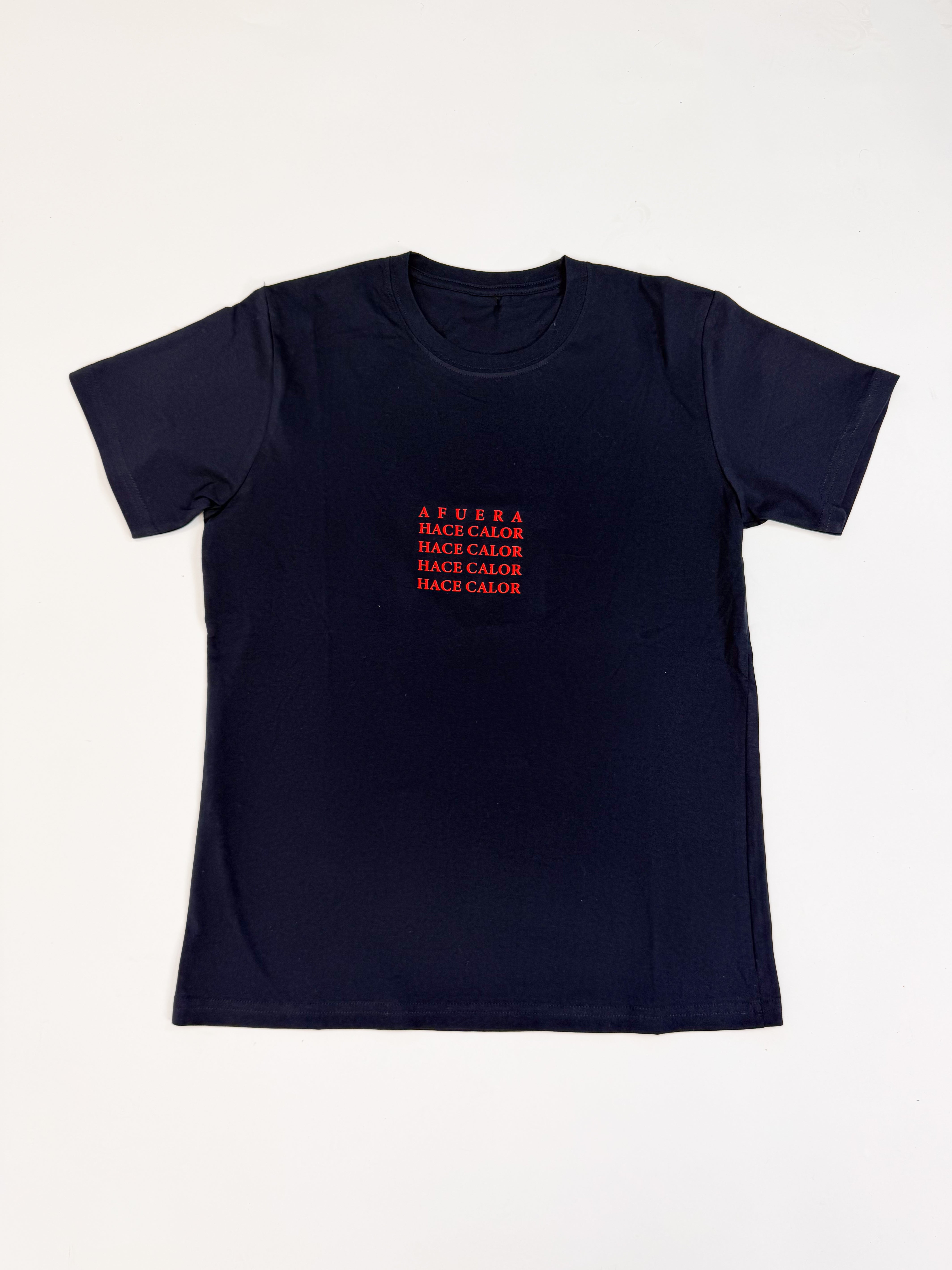 AFUERA HACE CALOR T-SHIRT NAVY