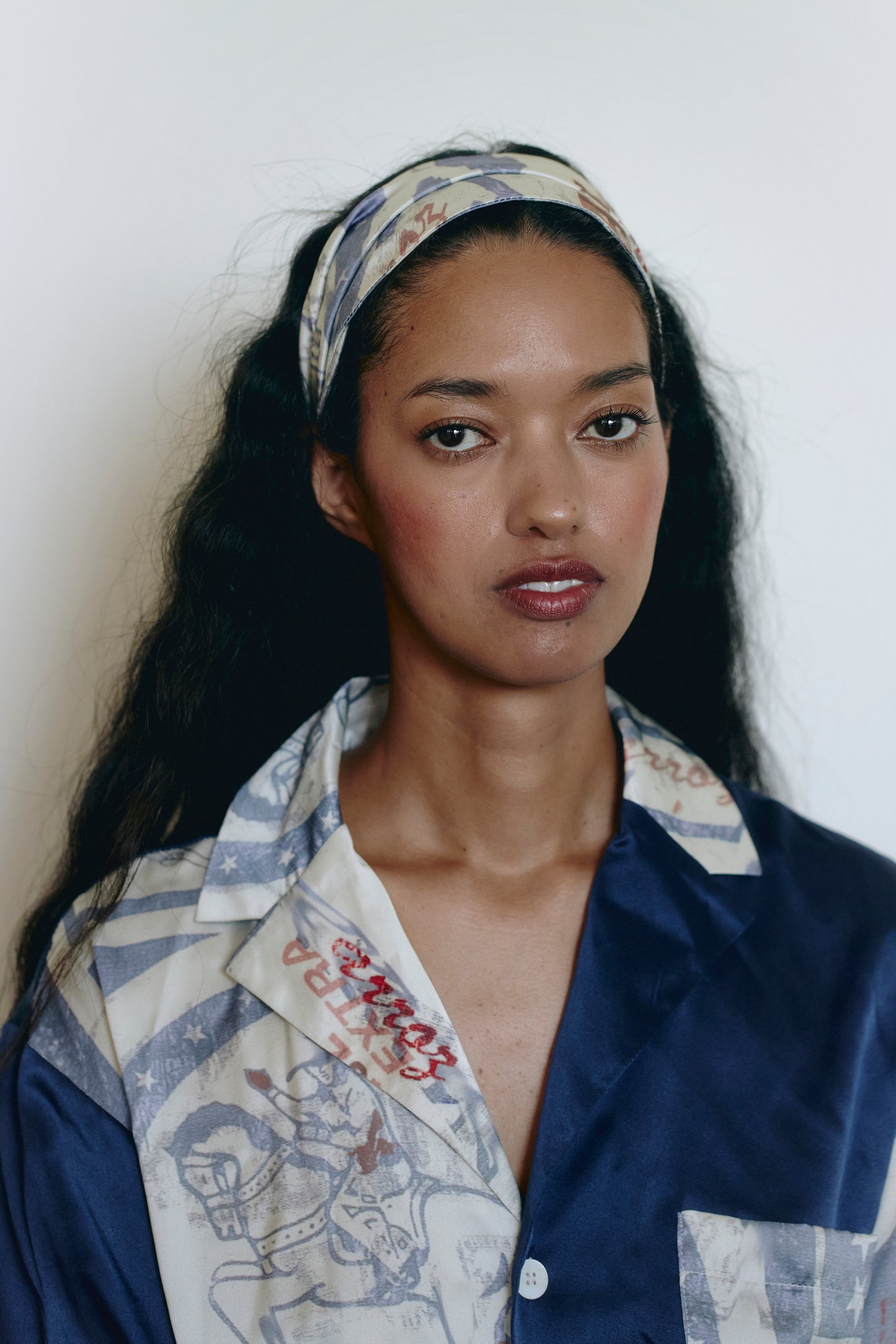 FEROZ SILK HEADBAND /TOP