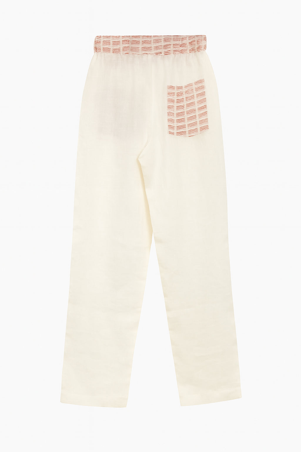 RICO RED LINEN PANTS