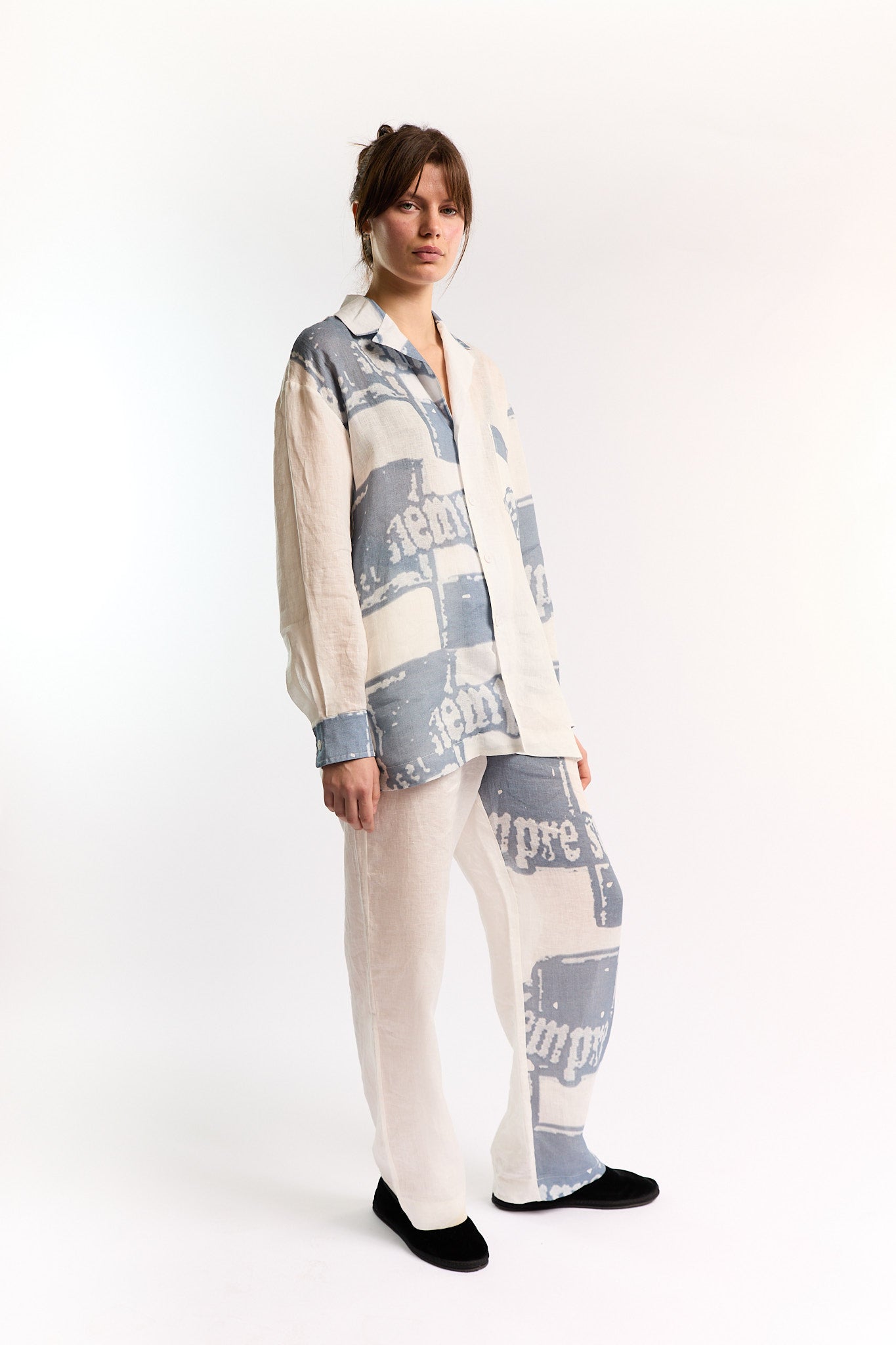 SUAVE LINEN LONG SLEEVE SHIRT