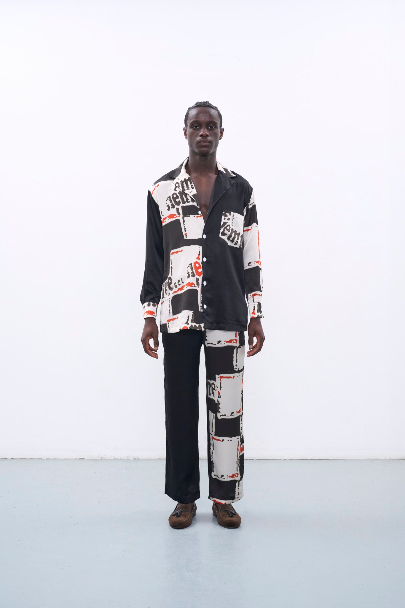 SUAVE LONG SLEEVE SILK SHIRT