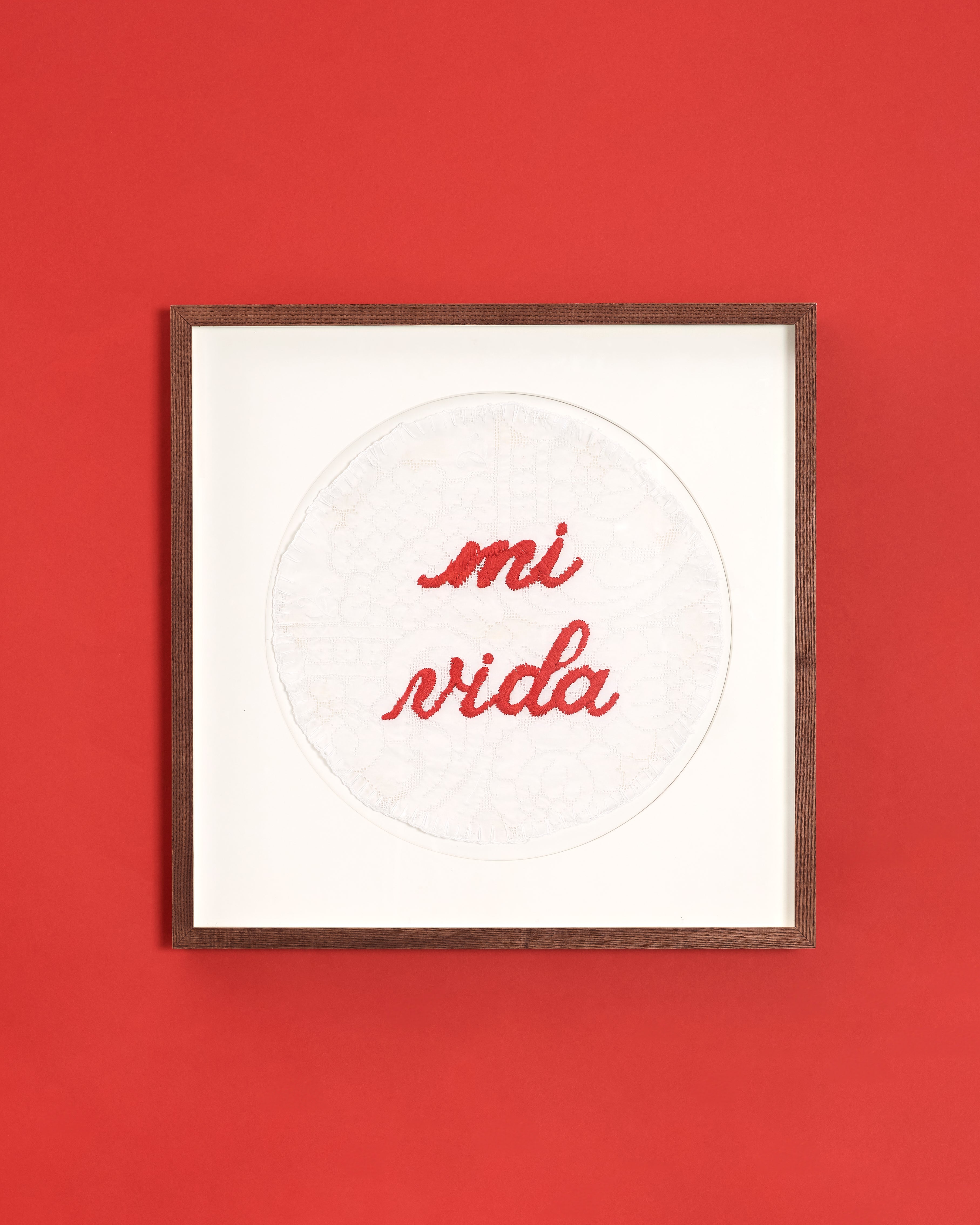 "Mi vida" Wallhanging Costal / Framed