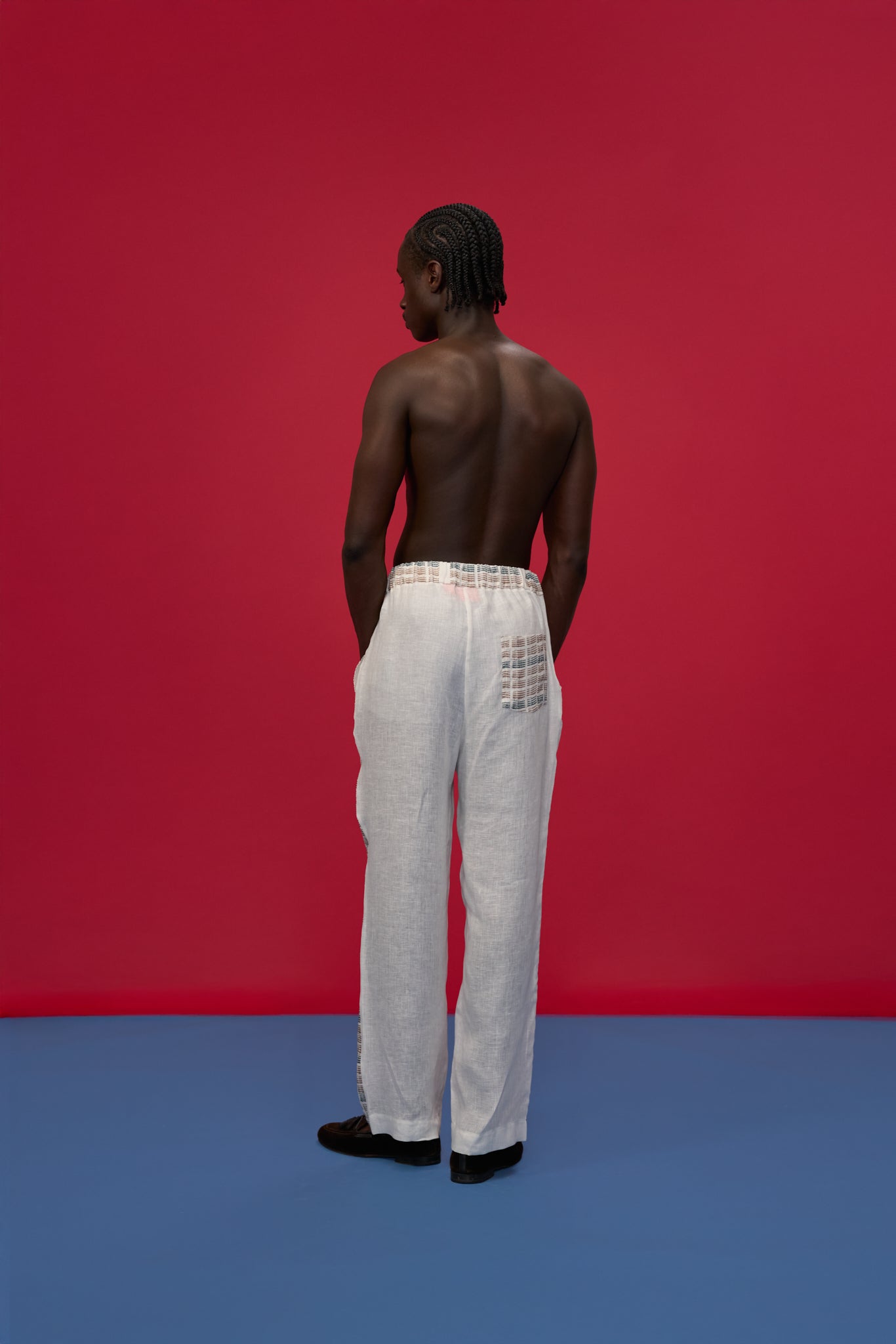 RICO RED & BLUE PANTS