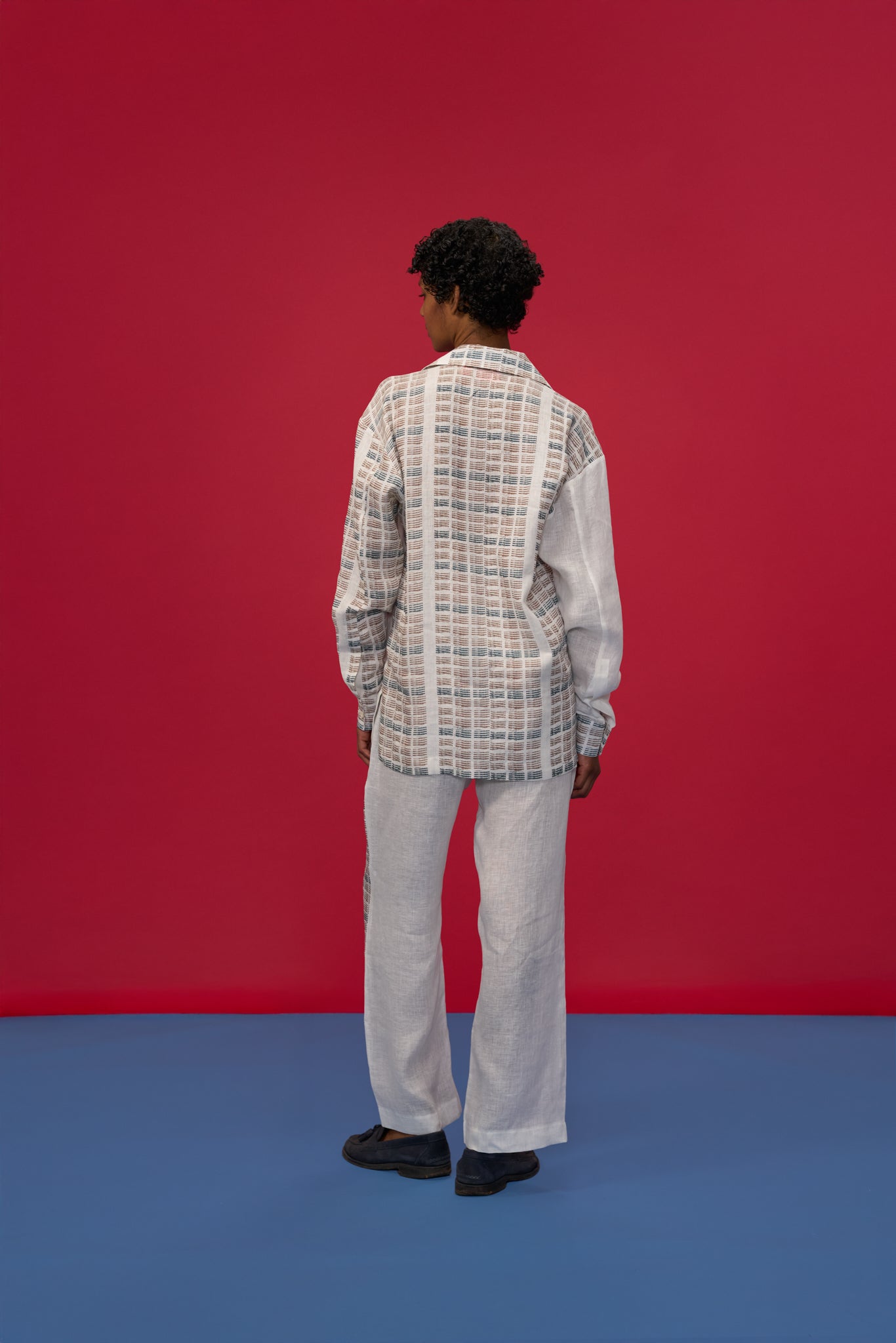 RICO RED & BLUE PANTS