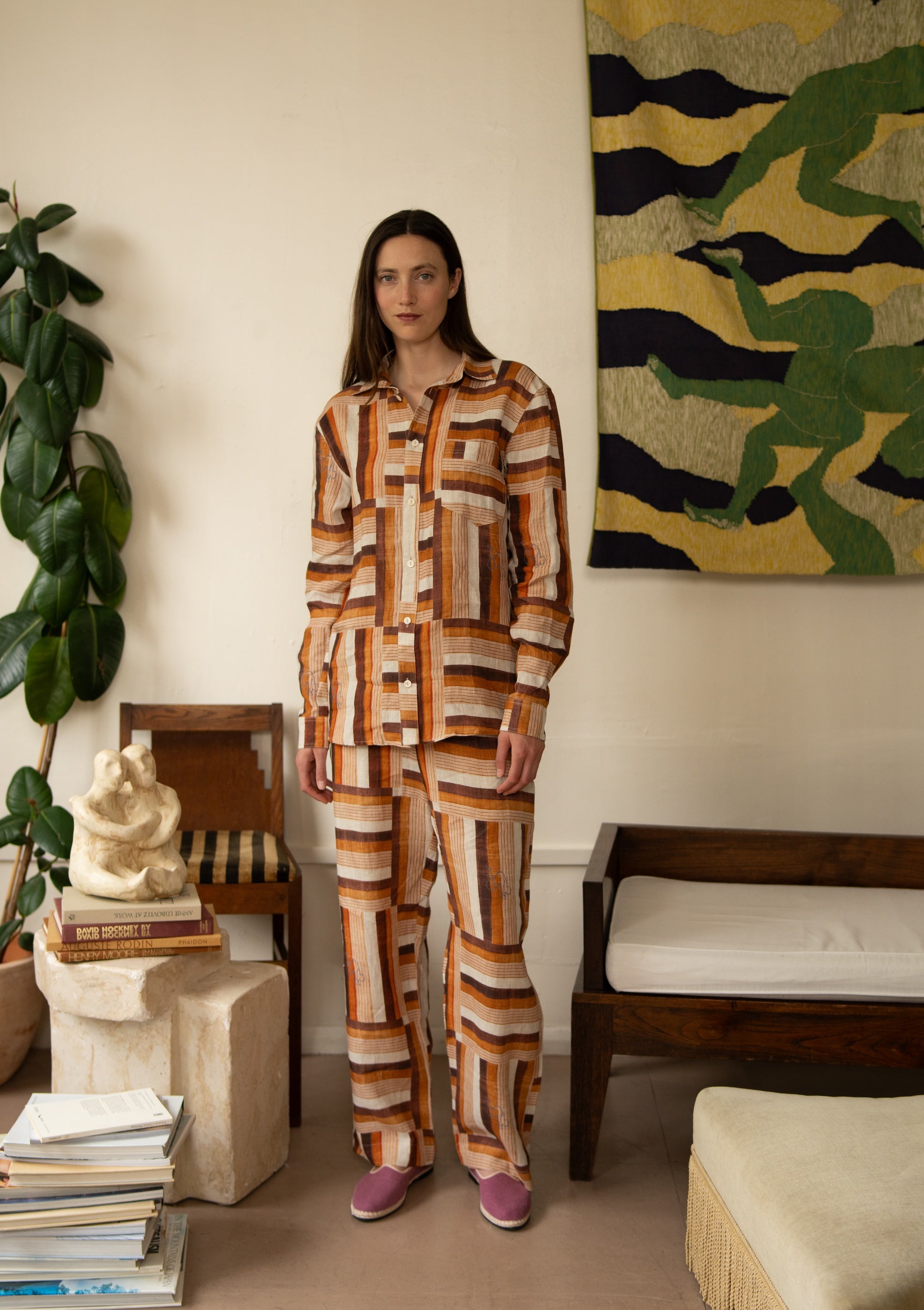 Caramelo Naranja Trousers