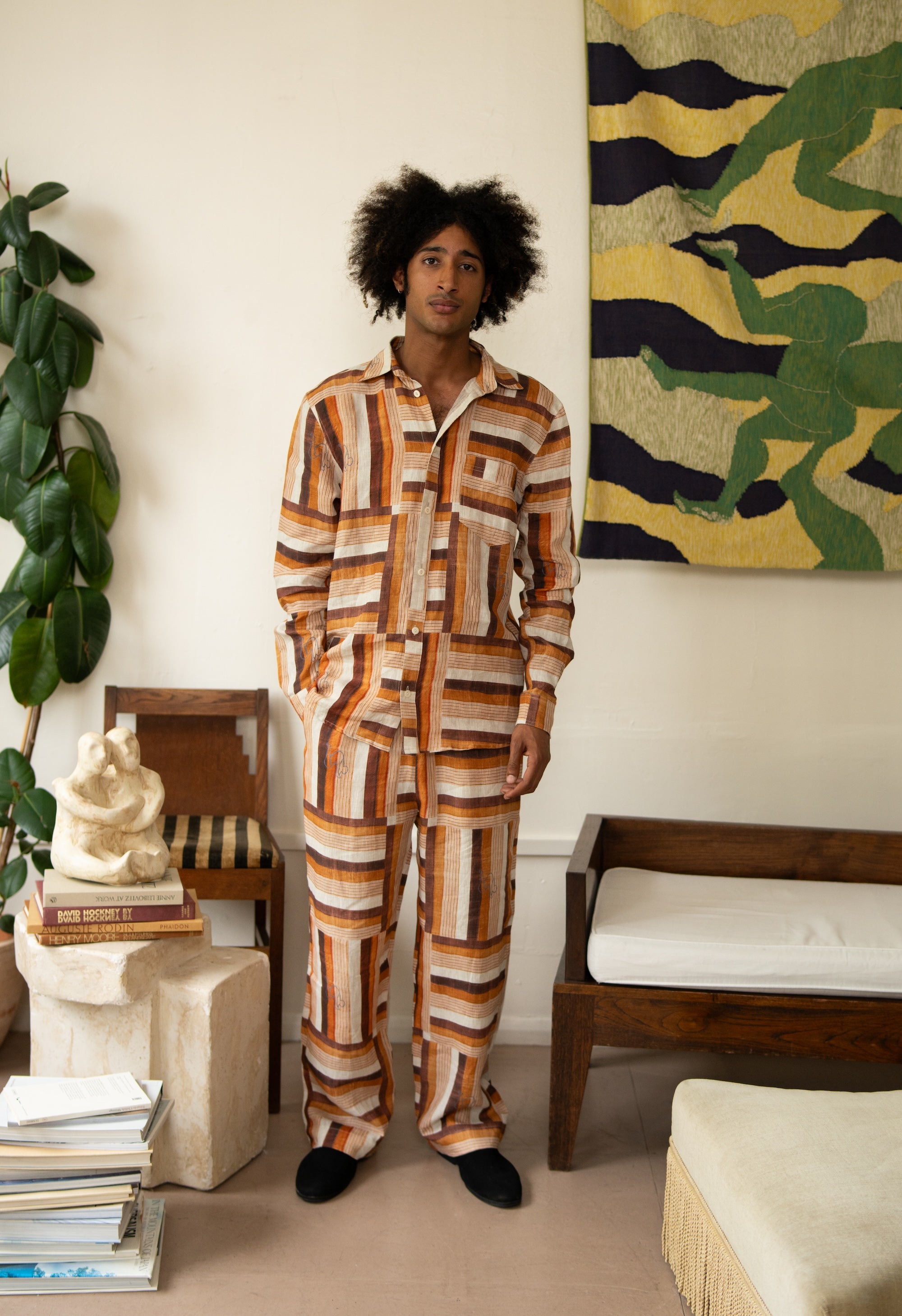 Caramelo Naranja Trousers