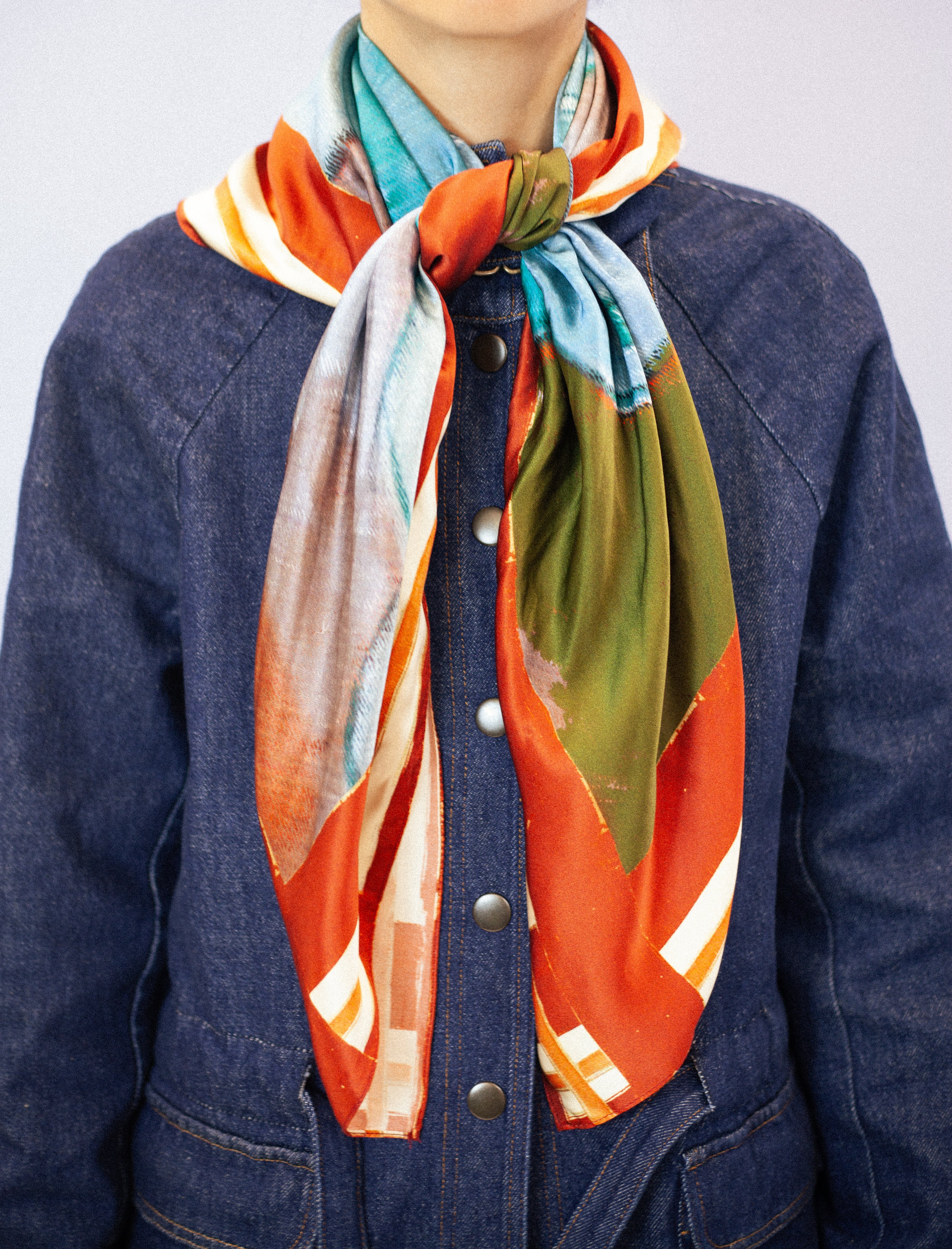 The Guide Silk Scarf