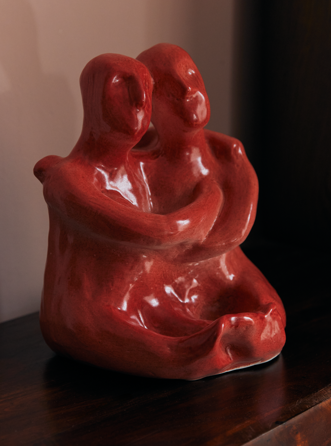 Juntos Afuera Sculpture Red