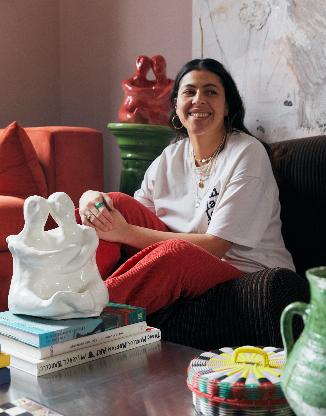 Juntos Afuera Sculpture White