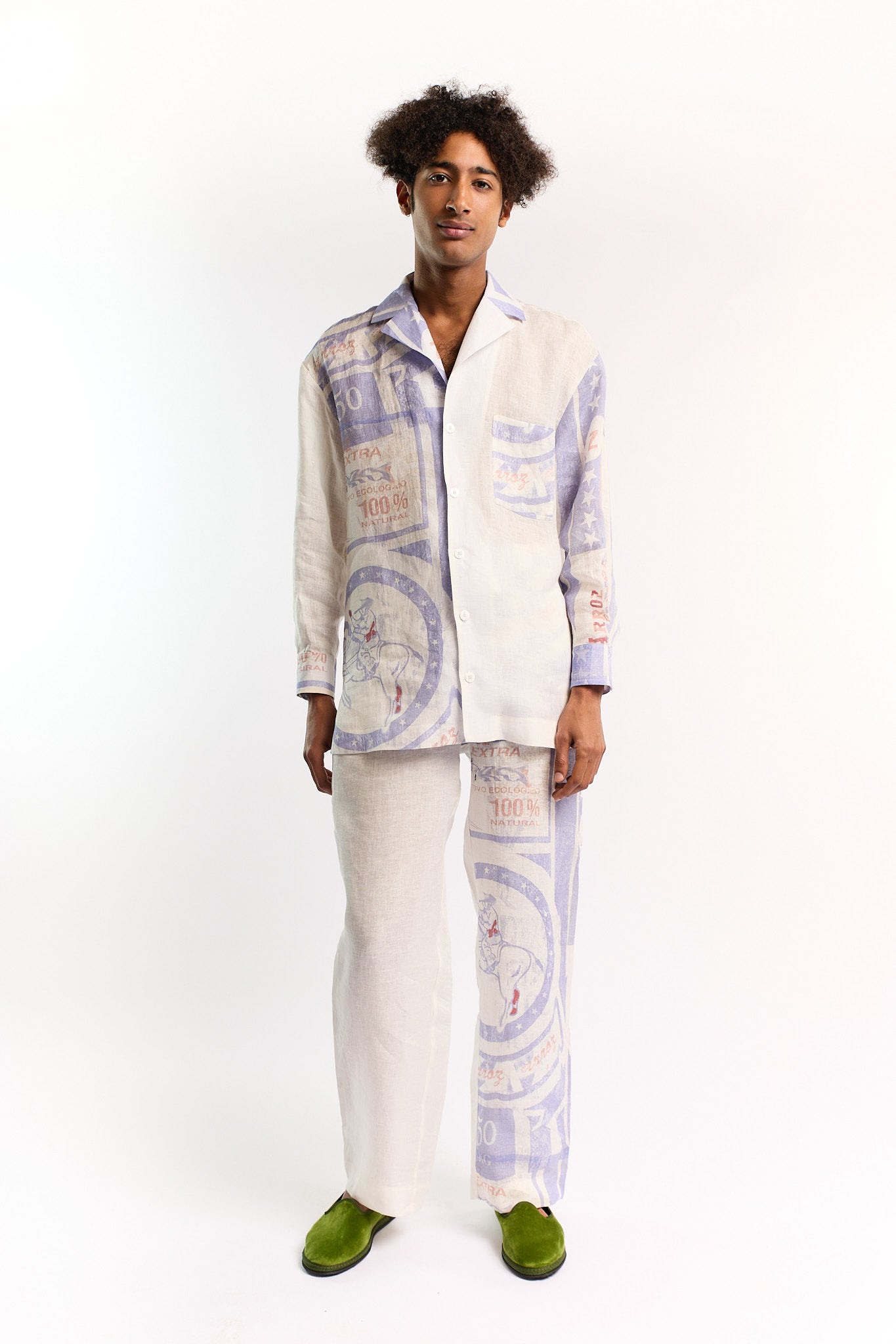 FEROZ LINEN PANTS